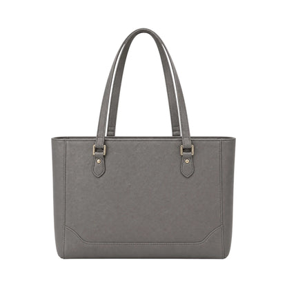Totzen Grey Bow Detail Tote Bag – Elegant Tassel Front Design
